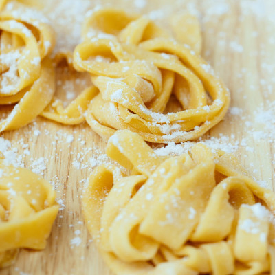 Fresh pasta from Italy